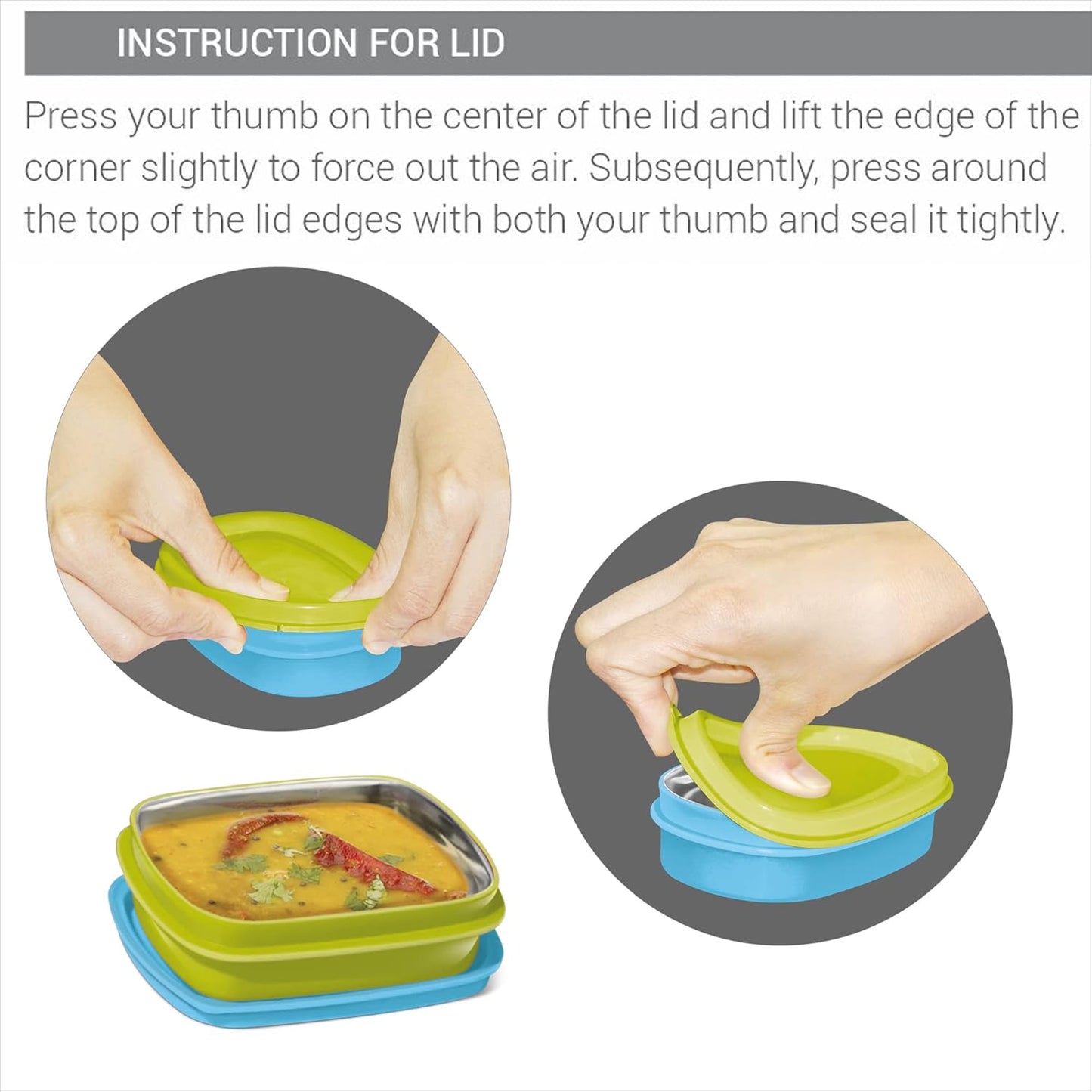 Milton Steely Elite Big Kids Lunch Box with Inner Container