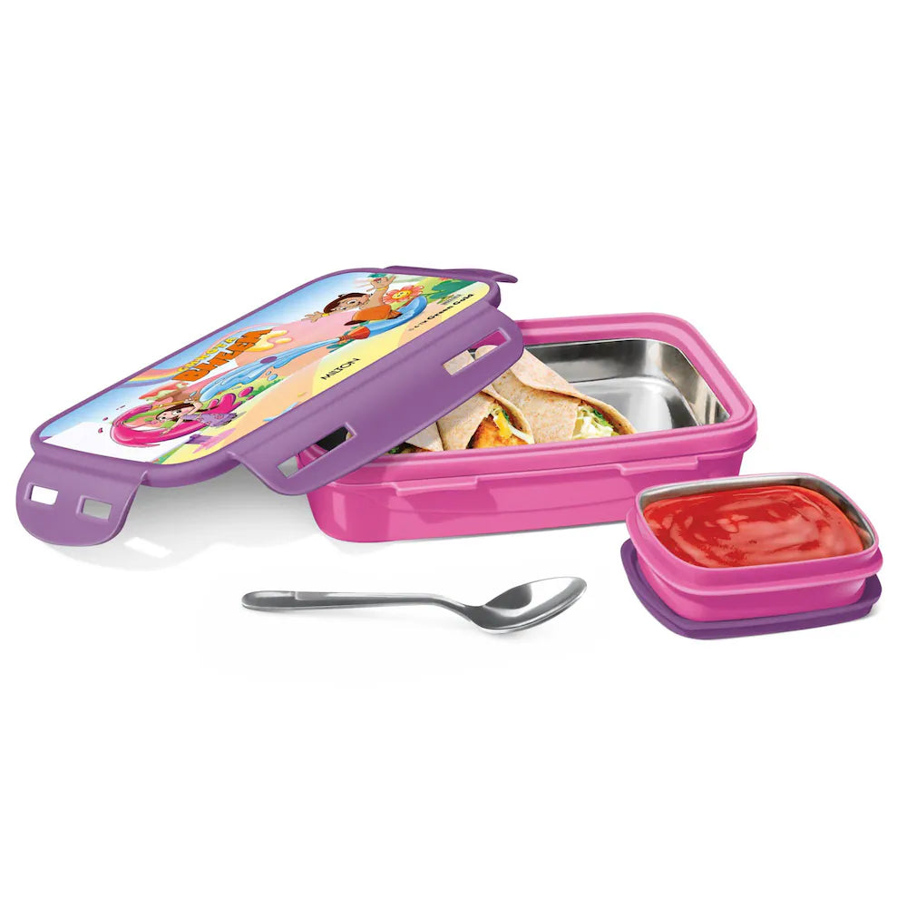 Milton Steely Elite Big Kids Lunch Box with Inner Container