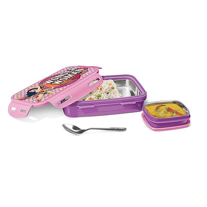 Milton Steely Prime Small Kids Lunch Box with Inner Container
