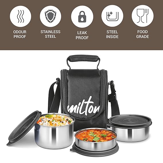 Milton Tasty Lunch with 3 Containers and 1 Bag
