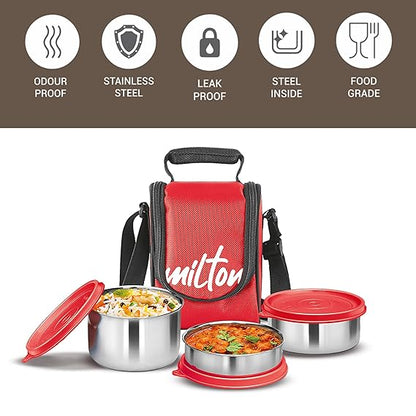 Milton Tasty Lunch with 3 Containers and 1 Bag