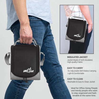 Milton Tasty Lunch Combo Delux with 4 Containers, 1 Tumbler and 1 Bag