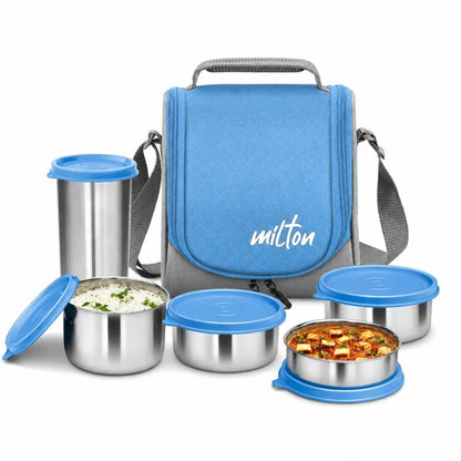 Milton Tasty Lunch Combo Delux with 4 Containers, 1 Tumbler and 1 Bag
