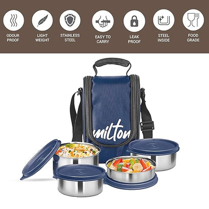 Milton Tasty Lunch with 4 Containers and 1 Bag