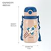 Milton Torque Stainless Steel Kids Straw Bottle 450