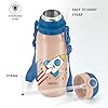 Milton Torque Stainless Steel Kids Straw Bottle 450