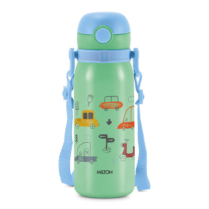 Milton Torque Stainless Steel Kids Straw Bottle 650