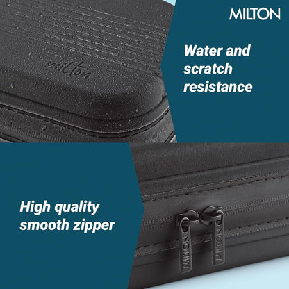 Milton Town Case Microwavable Lunch Box Outside Plastic, Inside Stainless Steel with Bag