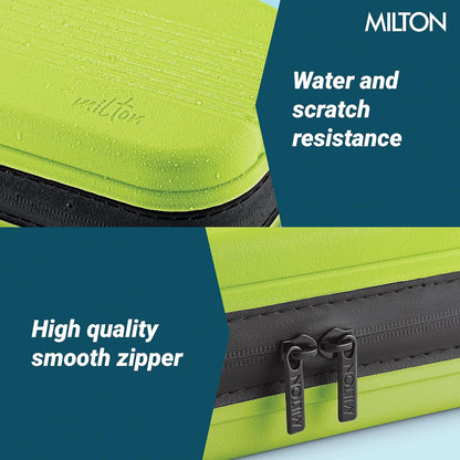 Milton Town Case Microwavable Lunch Box Outside Plastic, Inside Stainless Steel with Bag