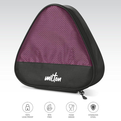 Milton Trident Stainless Steel Lunch Set 3 Container with Bag