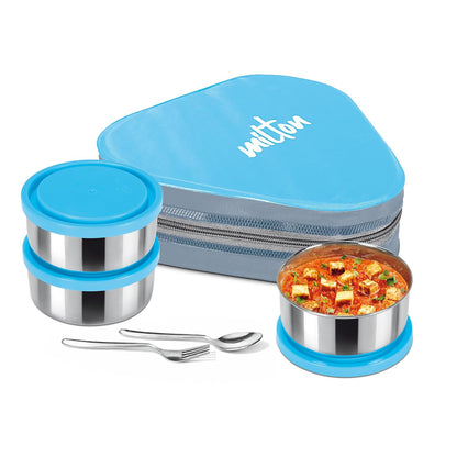 Milton Tryum Lunch Set with 3 Containers and 1 Bag