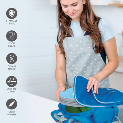 Milton Tryum Lunch Set with 3 Containers and 1 Bag