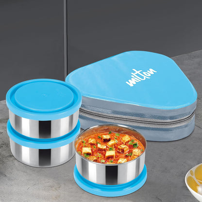 Milton Tryum Lunch Set with 3 Containers and 1 Bag