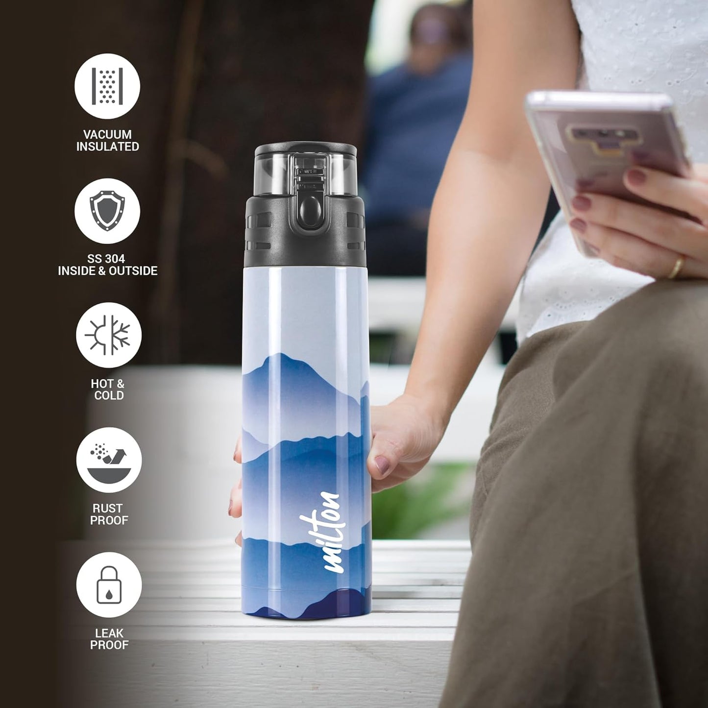 Milton Artesia 600 Thermal Vacuum Insulated Bottle
