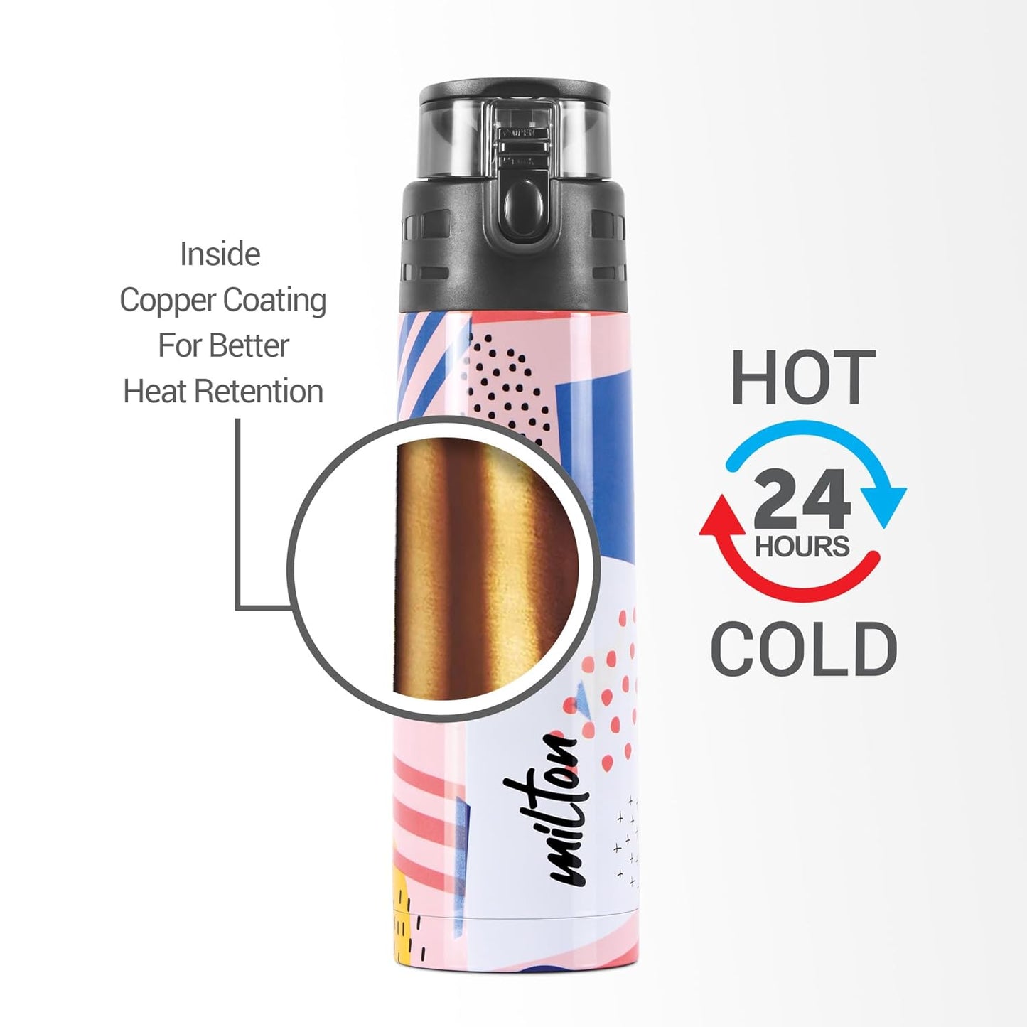 Milton Artesia 600 Thermal Vacuum Insulated Bottle