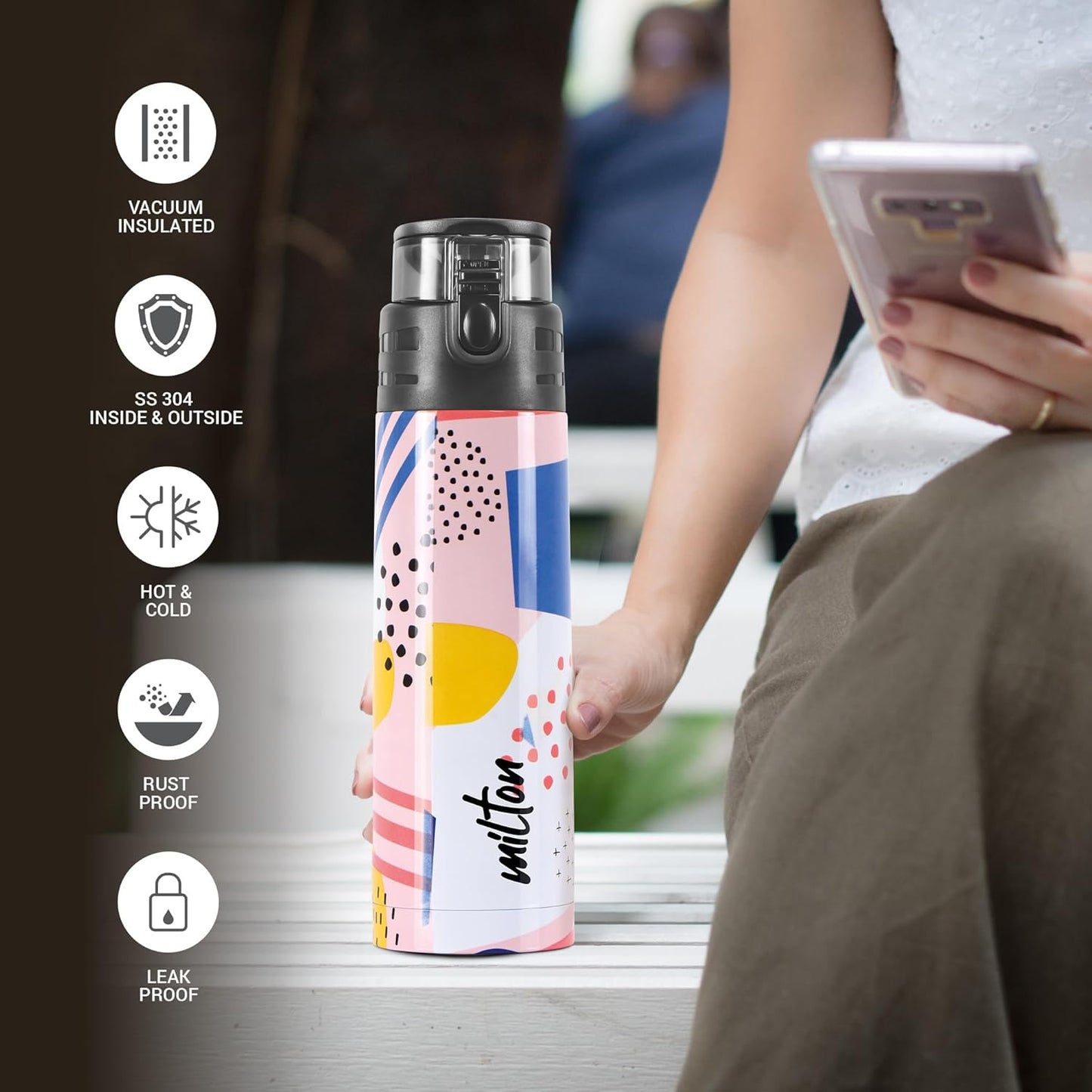 Milton Artesia 600 Thermal Vacuum Insulated Bottle