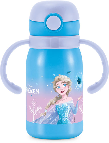 Milton Disney Fountain 450 Kids Stainless Steel Bottles with Straw
