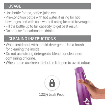 Milton Fame 600 Thermal Vacuum Insulated Bottle