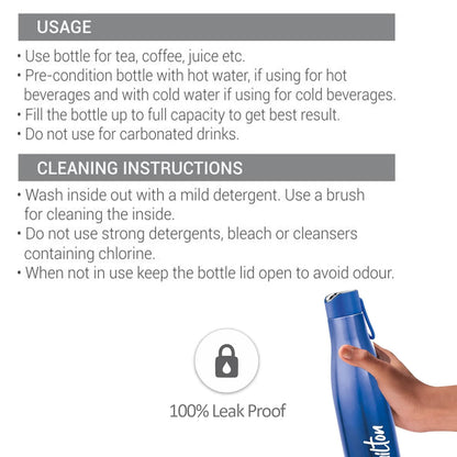 Milton Fame 600 Thermal Vacuum Insulated Bottle