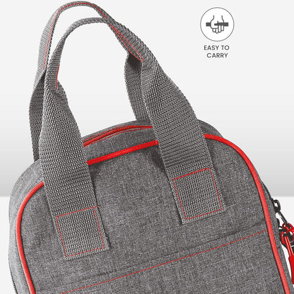 Milton Savor Microwavable Lunch Set with Bottle (Inside Stainless Steel Outside Plastic)