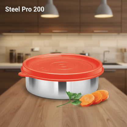Milton Stainless Steel Pro Round Containers (Random Colors)