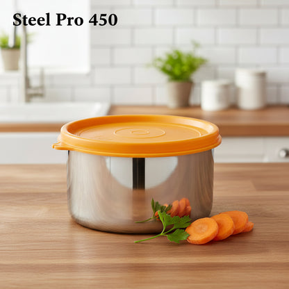 Milton Stainless Steel Pro Round Containers (Random Colors)