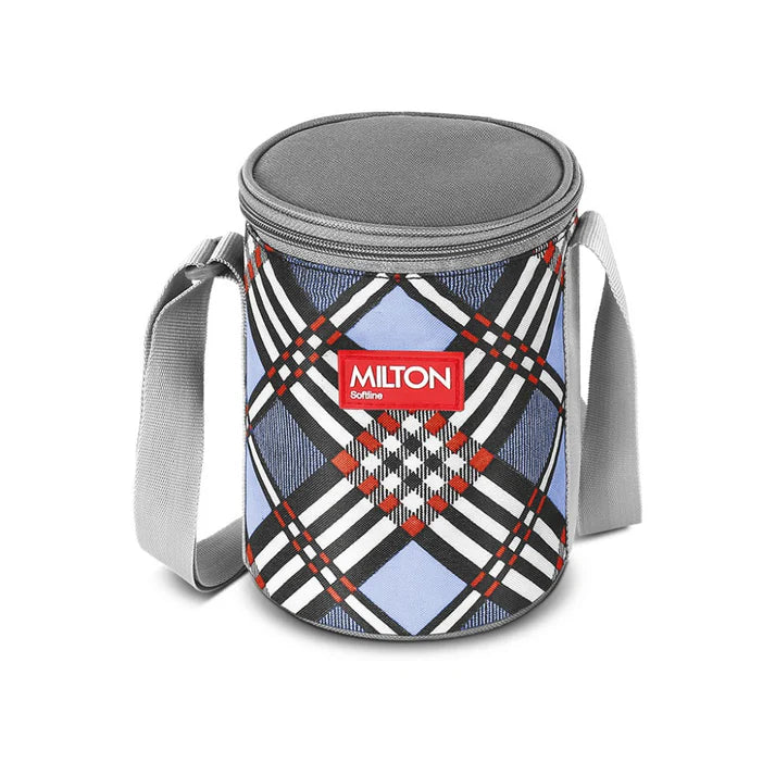 Milton Steel Treat 3 Lunch Set with 3 Stainless Steel Containers and Bag