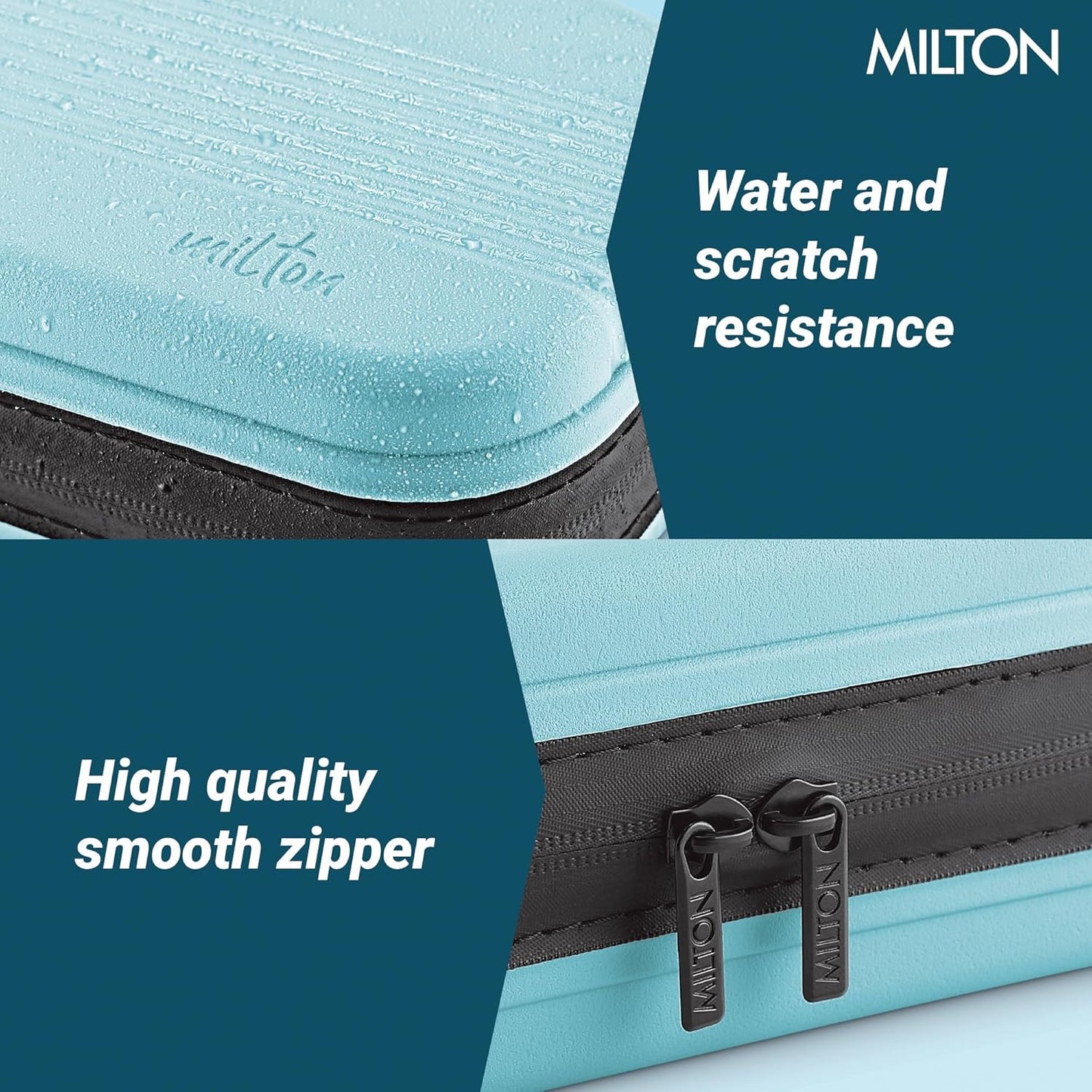 Milton Urban Case Microwavable Lunch Box Outside Plastic, Inside Stainless Steel with Bag
