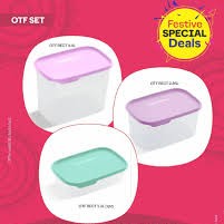 Tupperware OTF (One Touch Fresh) Rectangle upto 25% Discount