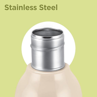 Milton Linear Bottle 900 - Outside Plastic Inside Stainless Steel