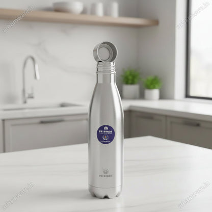 PE Birds Cola 1000 Thermal Vacuum Insulated Steel Cap Bottle