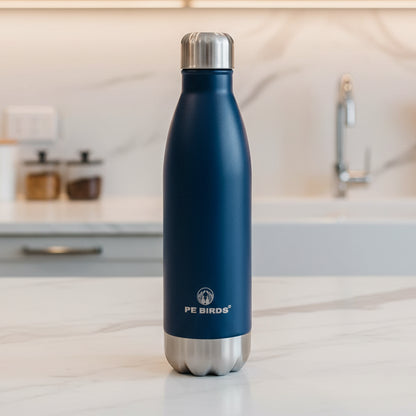 PE Birds Cola 750 Thermal Vacuum Insulated Steel Cap Bottle