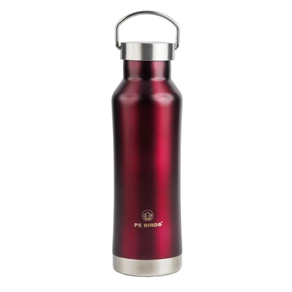 PE Birds Hydra 600ml Thermal Vacuum Insulated Flask with Steel Cap Bottle