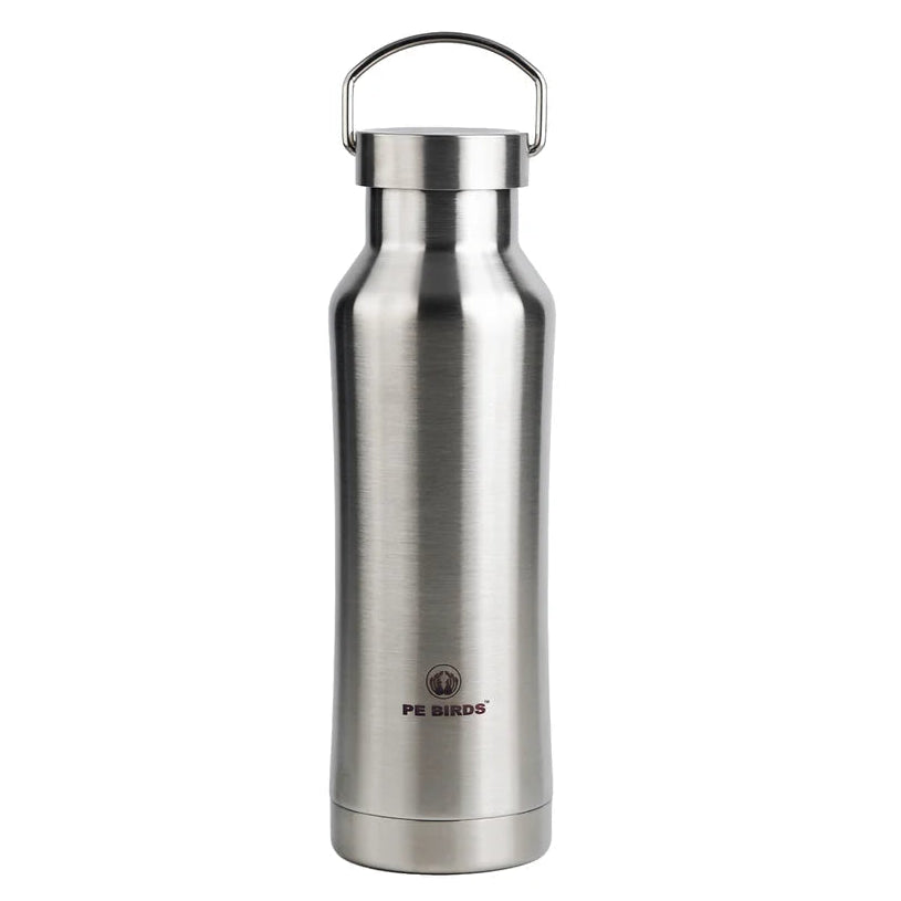 PE Birds Hydra 600ml Thermal Vacuum Insulated Flask with Steel Cap Bottle