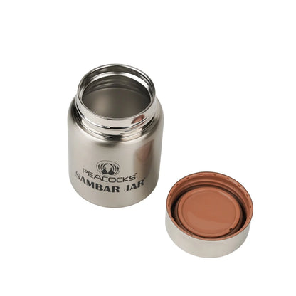 PE Birds Jack Sambar Jar 220ml Thermal Vacuum Insulated Food Jar