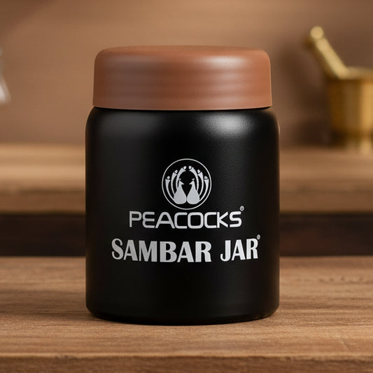 PE Birds Mango Sambar Jar 220ml Thermal Vacuum Insulated Food Jar