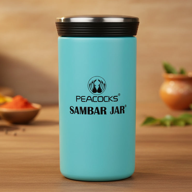 PE Birds Remo Sambar Jar 300ml Thermal Vacuum Insulated Food Jar