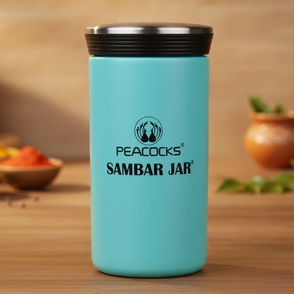 PE Birds Remo Sambar Jar 300ml Thermal Vacuum Insulated Food Jar