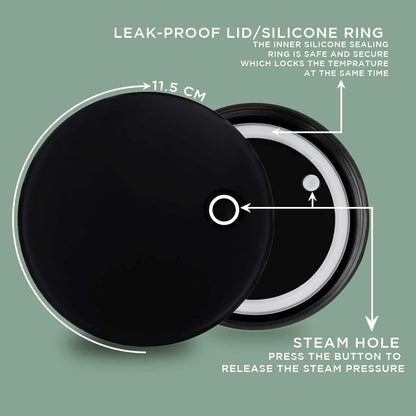 PE Birds Sambar Jar Stainless Steel Vacuum Insulated 1000ml