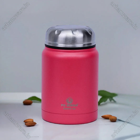 PE Birds Sambar Jar Pluto 350ml Thermal Vacuum Insulated Food Container