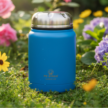 PE Birds Sambar Jar Pluto 350ml Thermal Vacuum Insulated Food Container