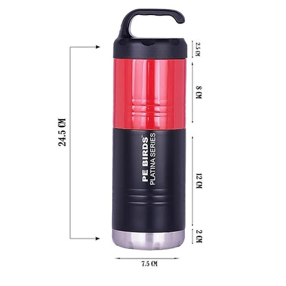 PE Birds Eat And Drink Multi Purpose Vacuum insulated Lunch Box