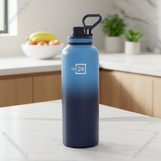 Go24 Hydromax 2000 Stainless Steel Bottle - Capacity ~2L