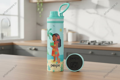 Go24 Texas Art 500 Thermal Vacuum Insulated Bottle