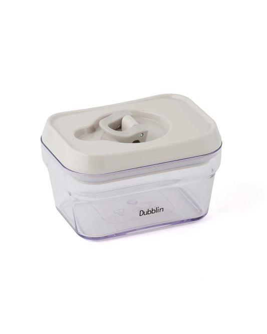 Dubblin Smart Lock Jar Rectangular Kitchen Storage Container