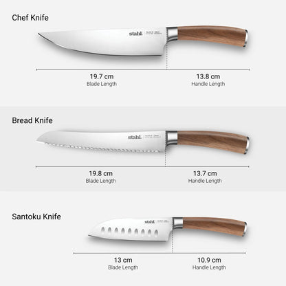 Stahl Talon Premium Knives 6pc Combo Saver
