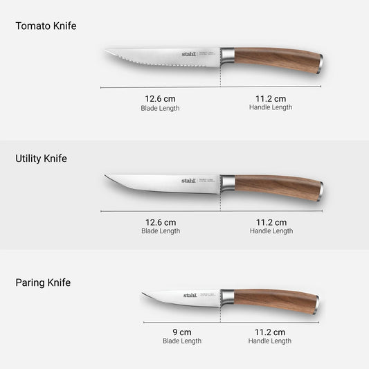 Stahl Talon Premium Knives 6pc Combo Saver