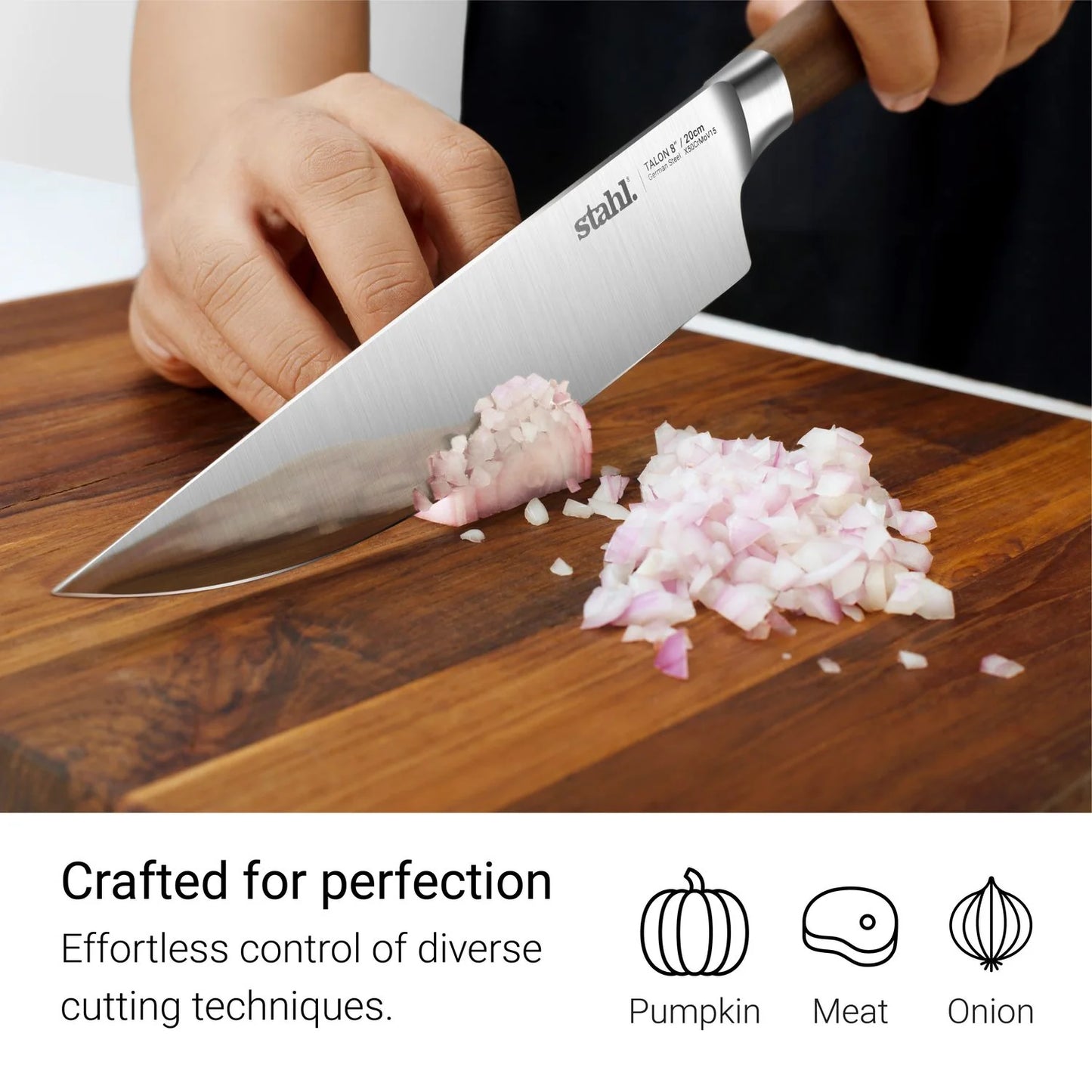 Stahl Stainless Steel Chef Knife 20cm - Talon Series