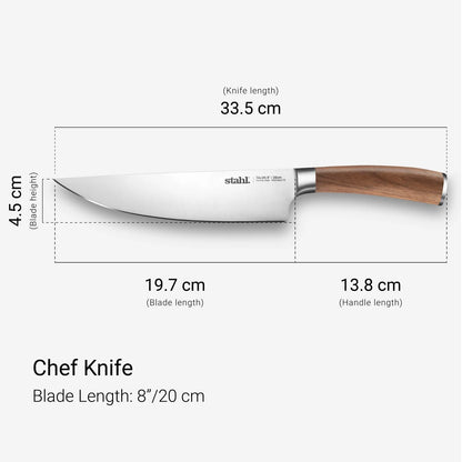 Stahl Stainless Steel Chef Knife 20cm - Talon Series