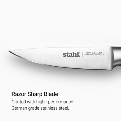 Stahl Stainless Steel Paring Knife 9cm - Talon Series